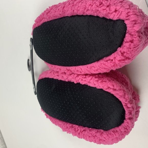 Nordstrom BP456355MI Pull-on Boot Women S/M(5-7) Pink Berry Faux Shearling 8005 - Picture 7 of 8